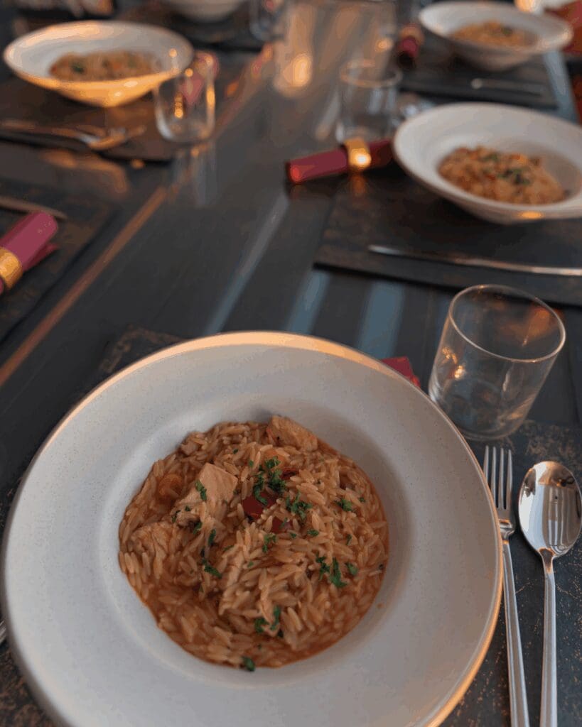 Photography Lessons from Day 1 of the Corfu, Greece Retreat – villa view sunset dinner